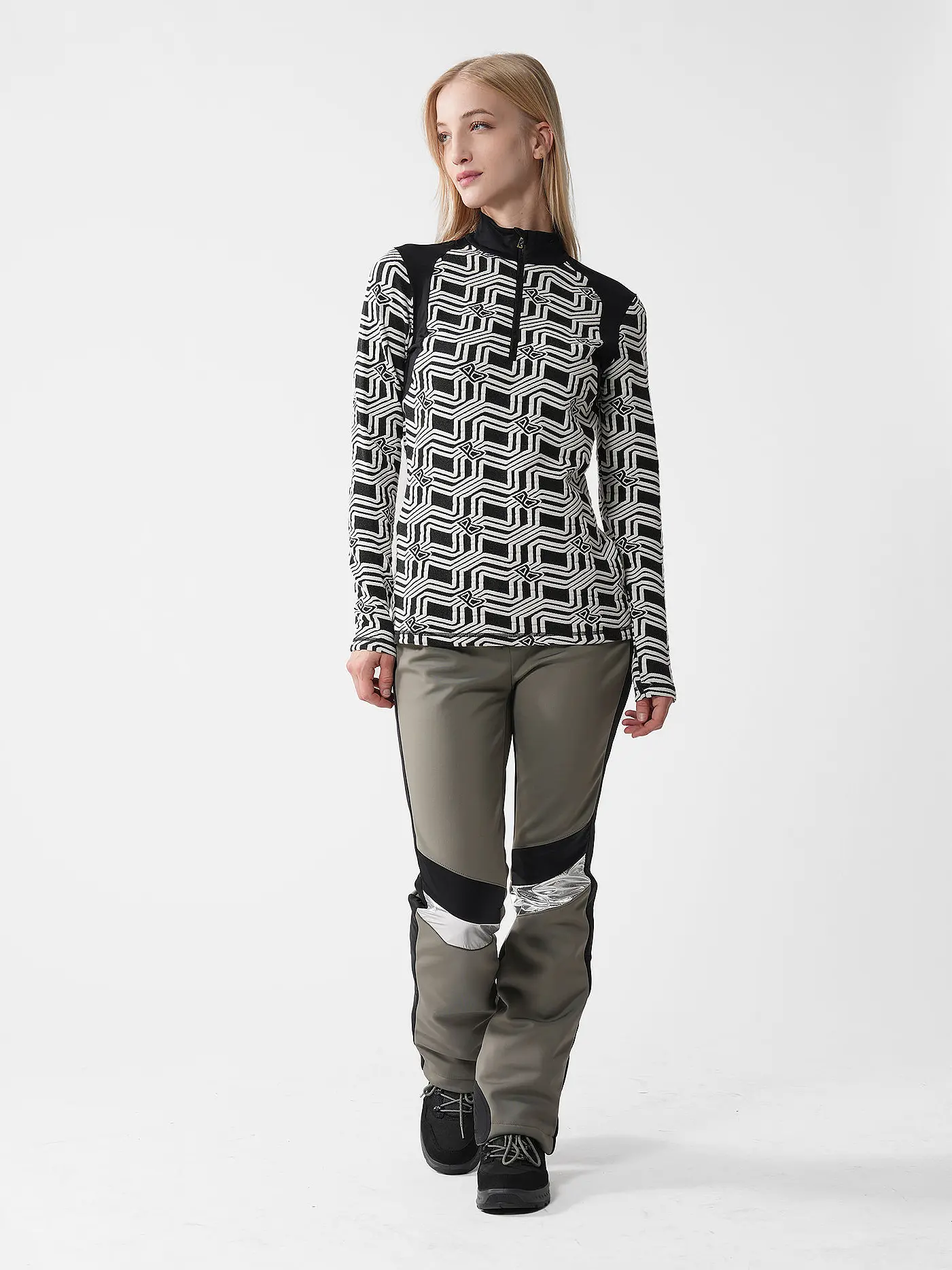 BOGNER | Damen Unterzieh Zipshirt Jordana | 